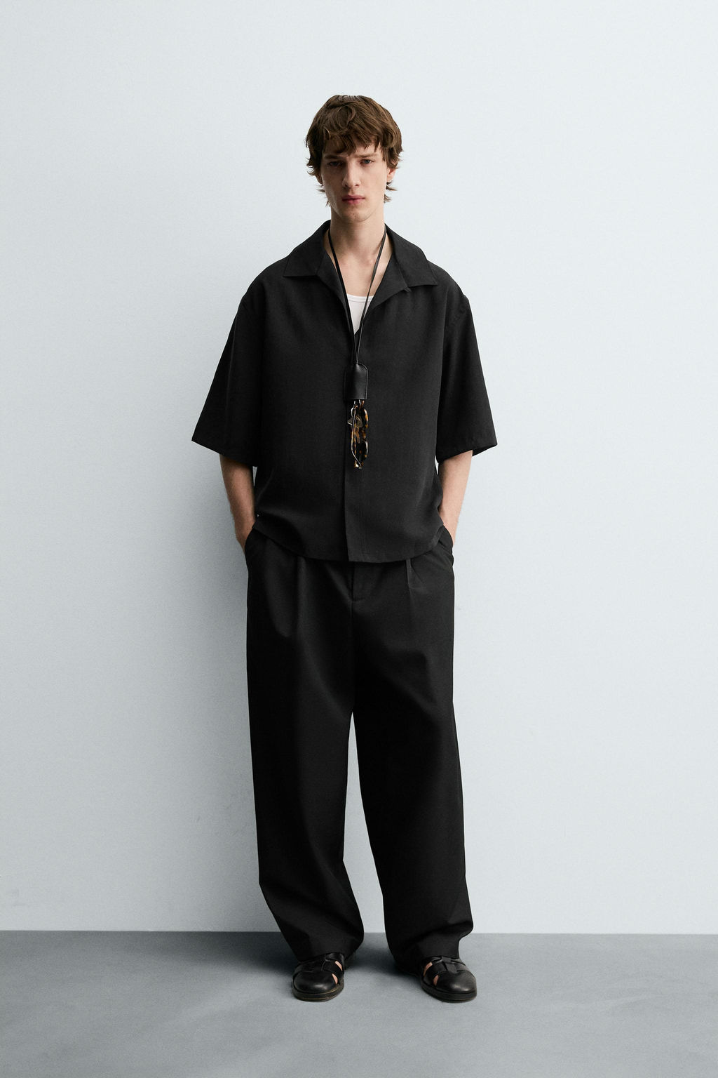 RELAXED FIT FLOWING SHIRT