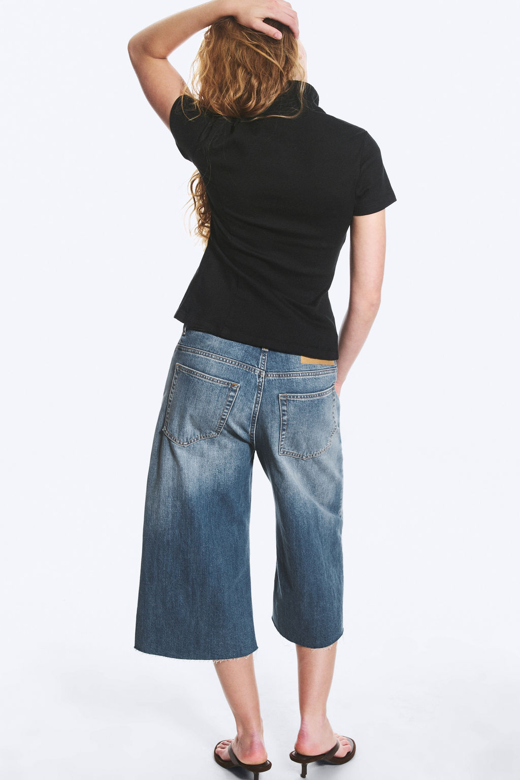 Top de algod?n ajustado - H&m фото 5