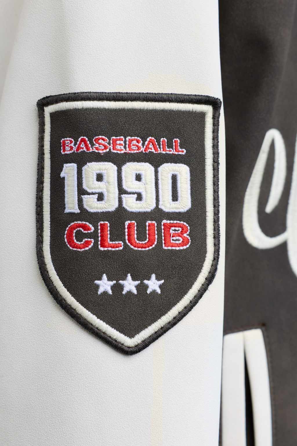 BOMBER JACKET WITH HOODIE AND FAUX LEATHER SLEEVES - Zara фото 10