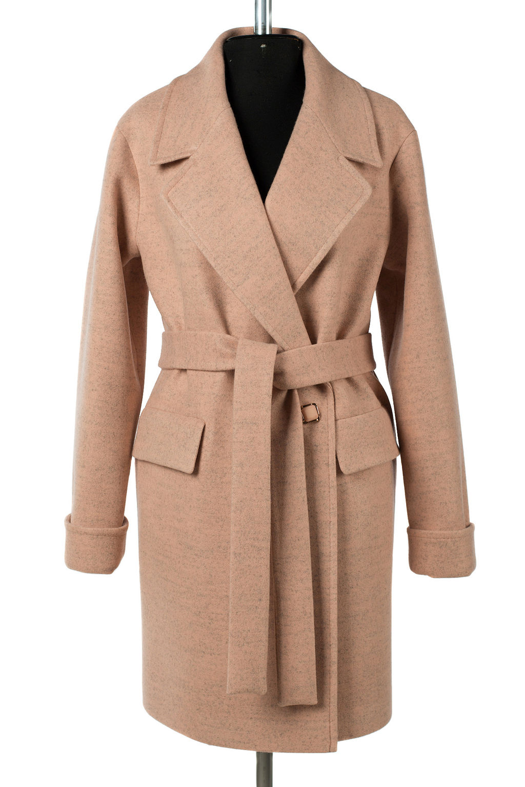 Пальто женское демисезонное (пояс) - El podio фото 9