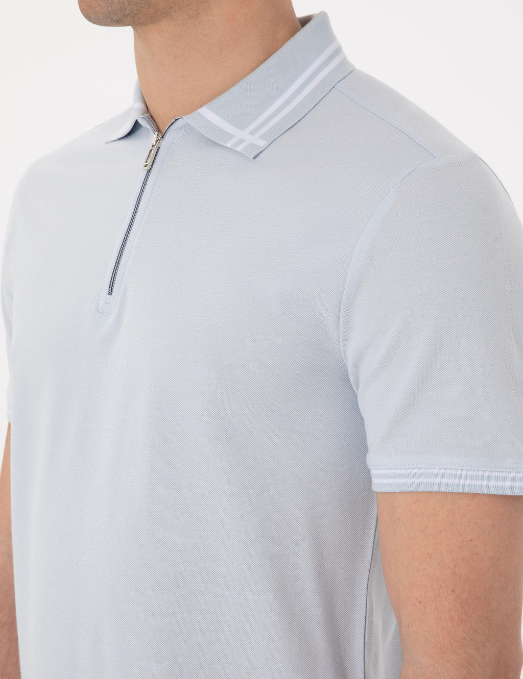 A__k Mavi Slim Fit Ti__rt - Pierre cardin фото 6