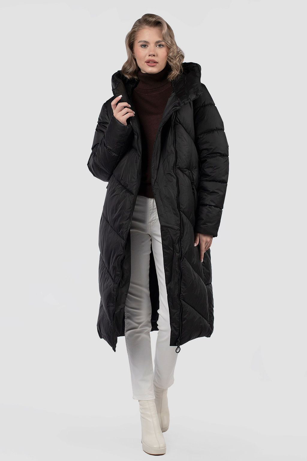 05-2202 Куртка женская зимняя (Холлофайбер 300) - El podio фото 6