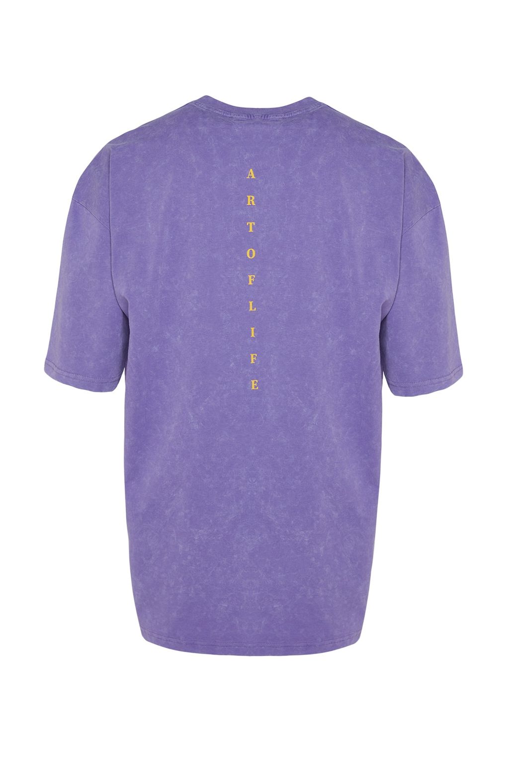 TRENDYOL MAN Antrasit Oversize/Genis Kesim Soluk Efektli Yaz? Bask?l? %100 Pamuklu T-Shirt TMNSS23TS00166 - Trendyolmilla фото 11