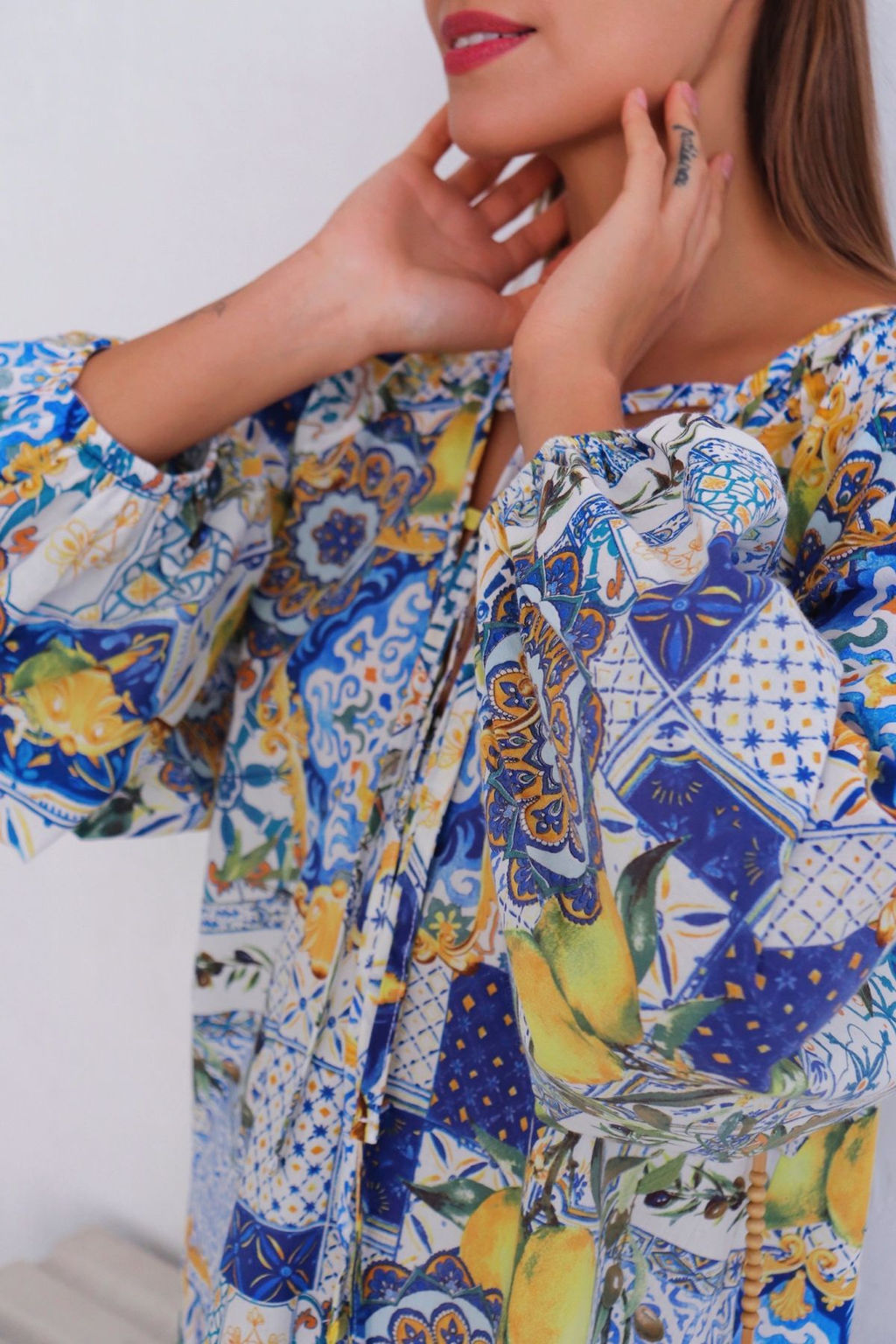 11597 Платье из хлопка летнее Lemon - Martichelli фото 15