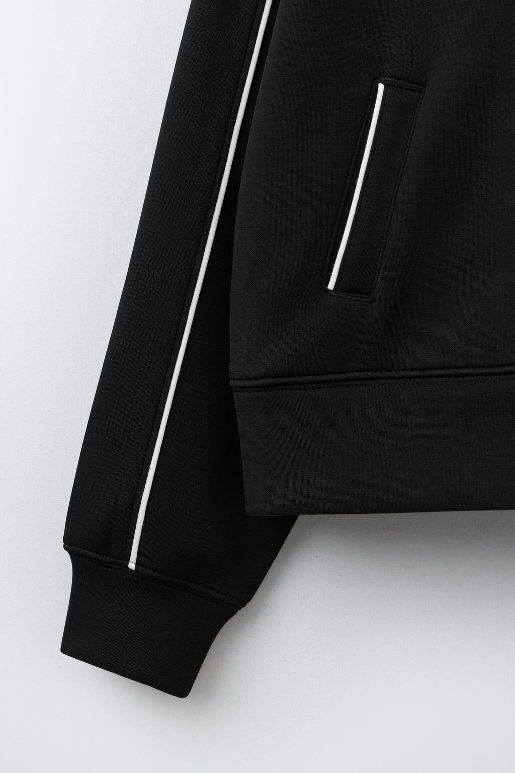 CONTRAST TRIM MODAL JACKET - Zara фото 4