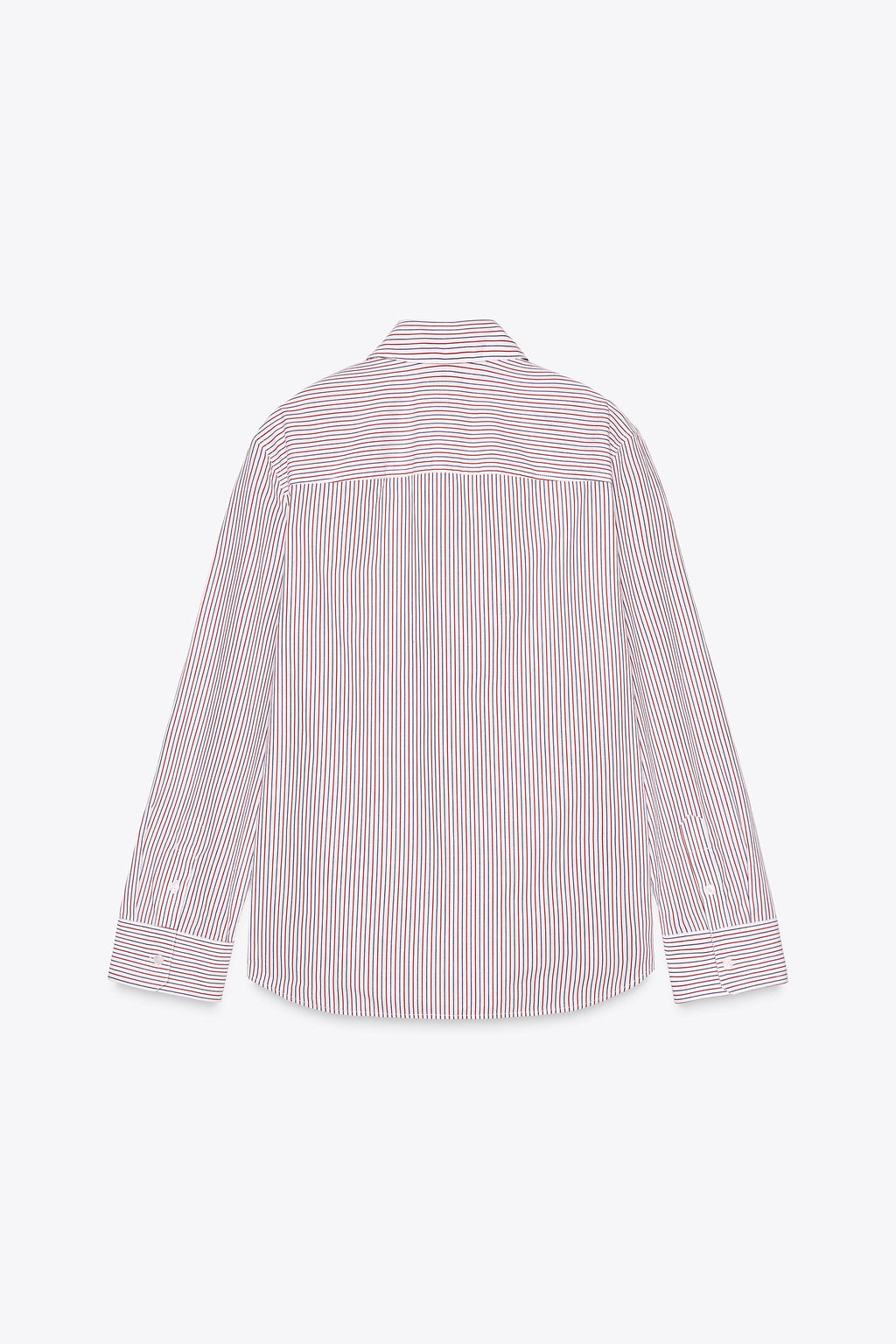 ZW COLLECTION STRIPED POPLIN SHIRT - Zara фото 15