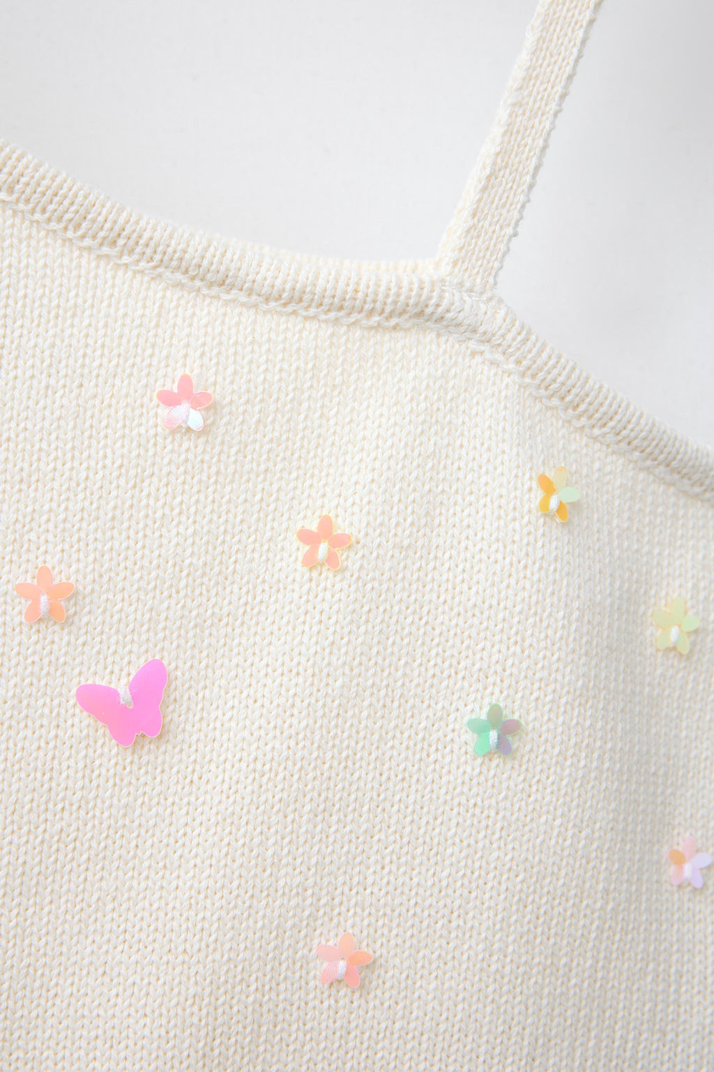 ASYMMETRIC BEADED KNIT TOP - Zara фото 4
