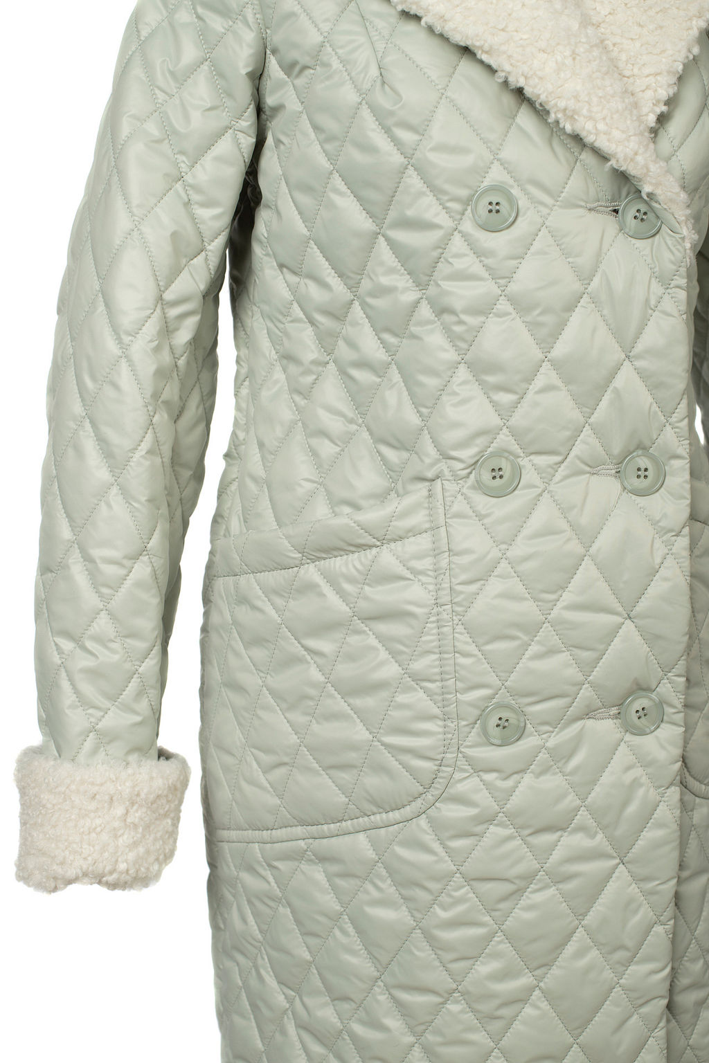 01-11528 Пальто женское демисезонное (пояс) - El podio фото 12