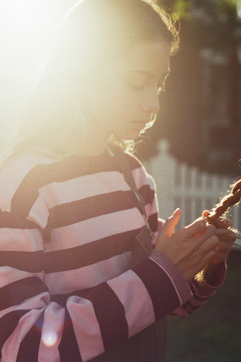 STRIPED T-SHIRT WITH EMBROIDERED HEART - Zara фото 6