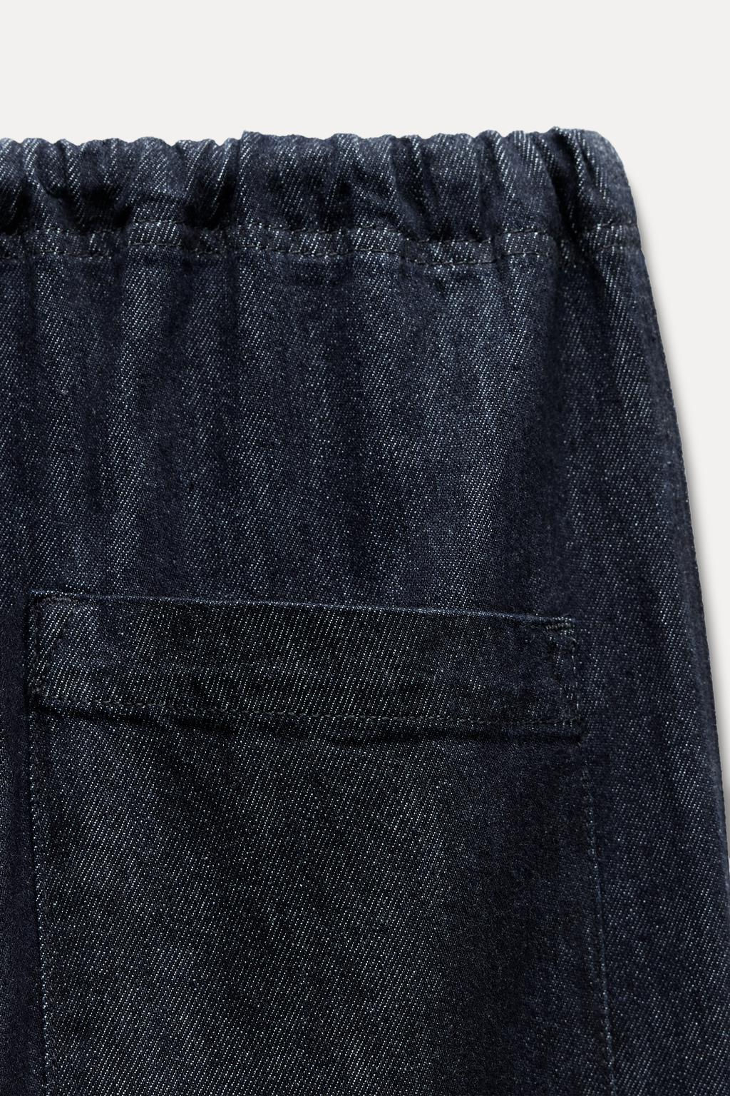 ZW COLLECTION STRAIGHT-LEG MID-RISE JEANS - Zara фото 11