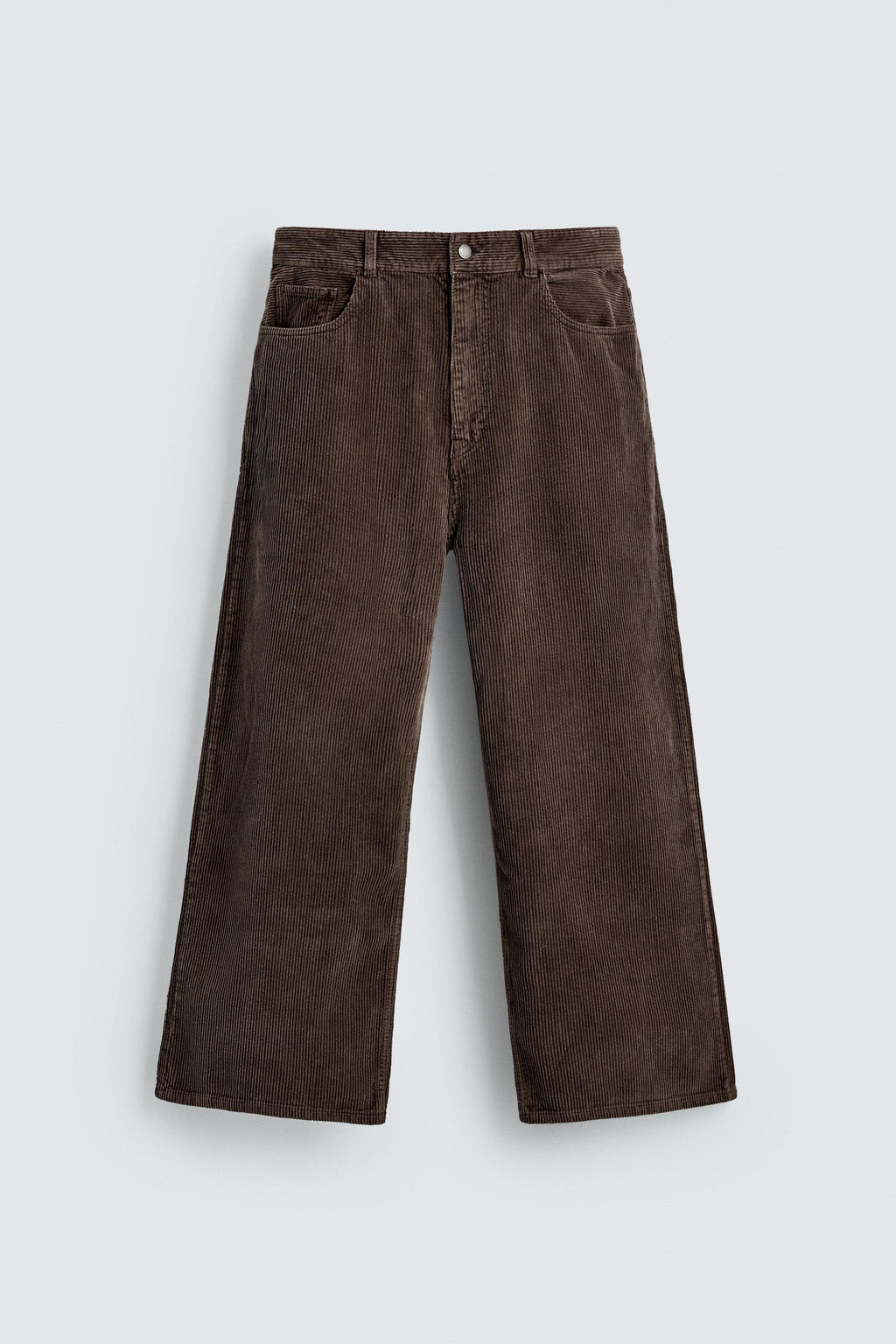 PANTAL?N RELAXED FIT PANA / Marr?n - Zara фото 7
