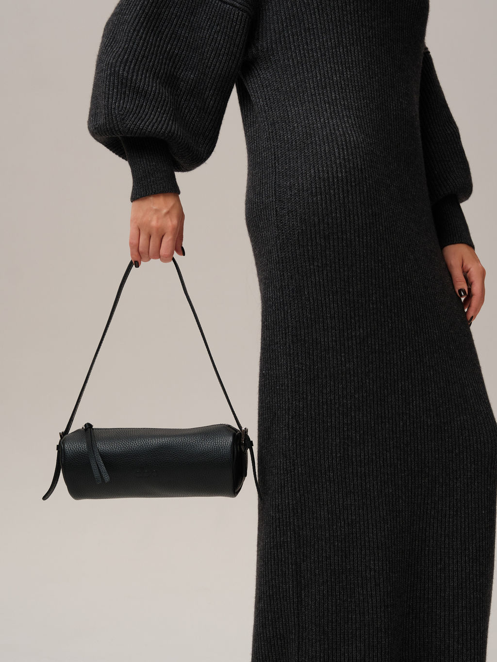 Кожаная сумка Tube DBR 31343 черный  фото 10