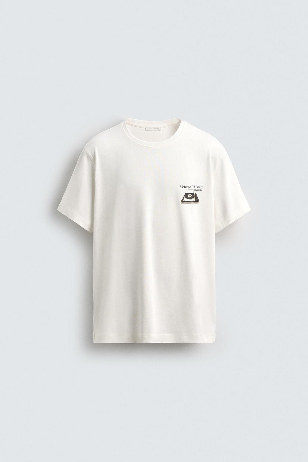 VINYL PRINT T-SHIRT - Zara фото 7