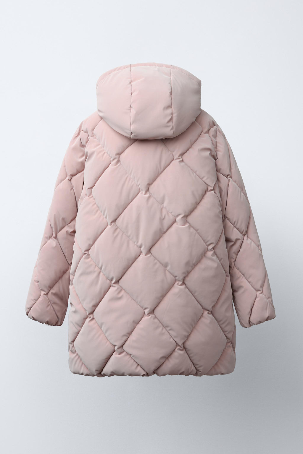 LONG RUBBERISED PUFFER COAT - Zara фото 4