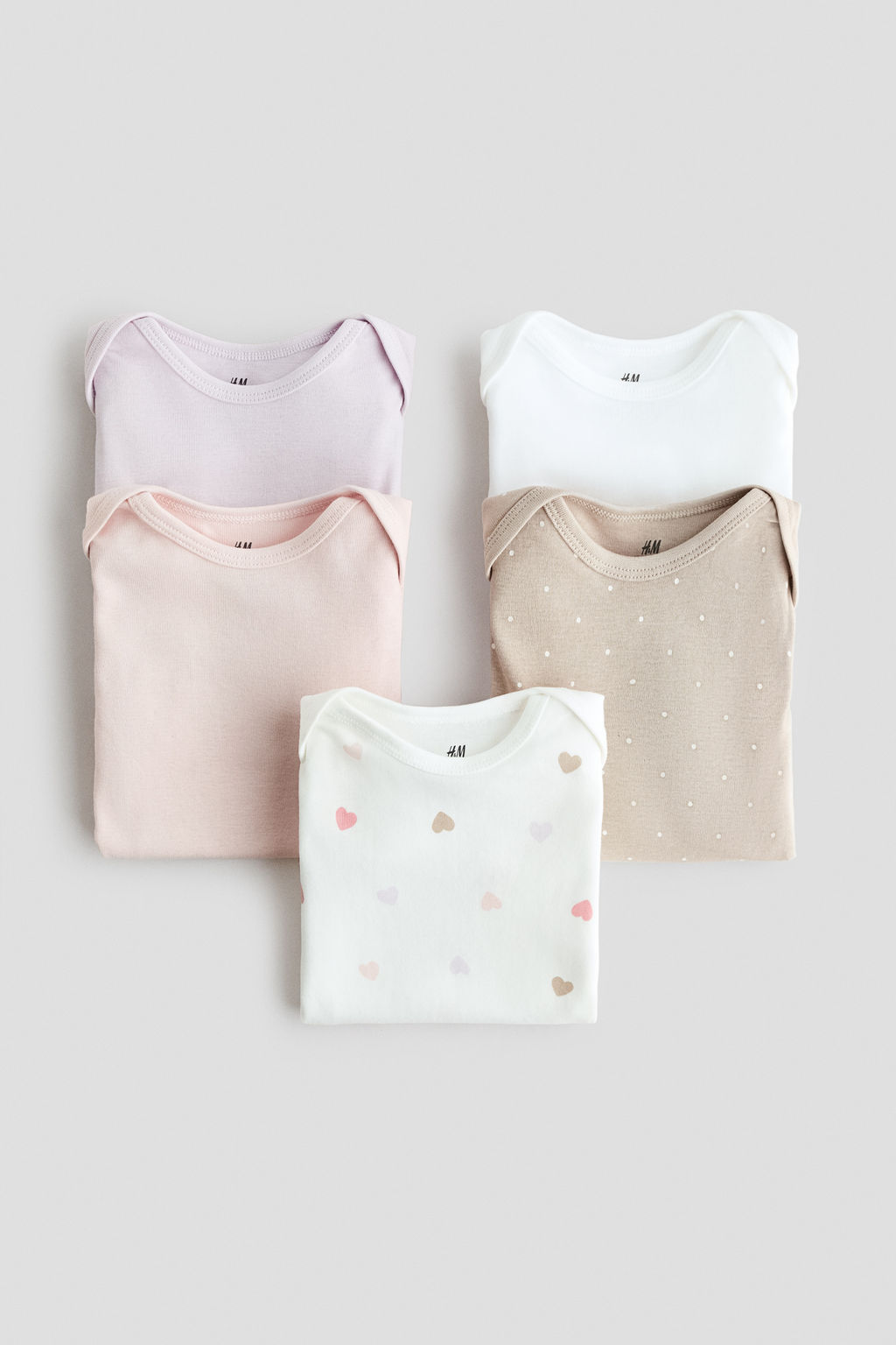 Pack de 5 bodies de algod?n - H&m фото 7