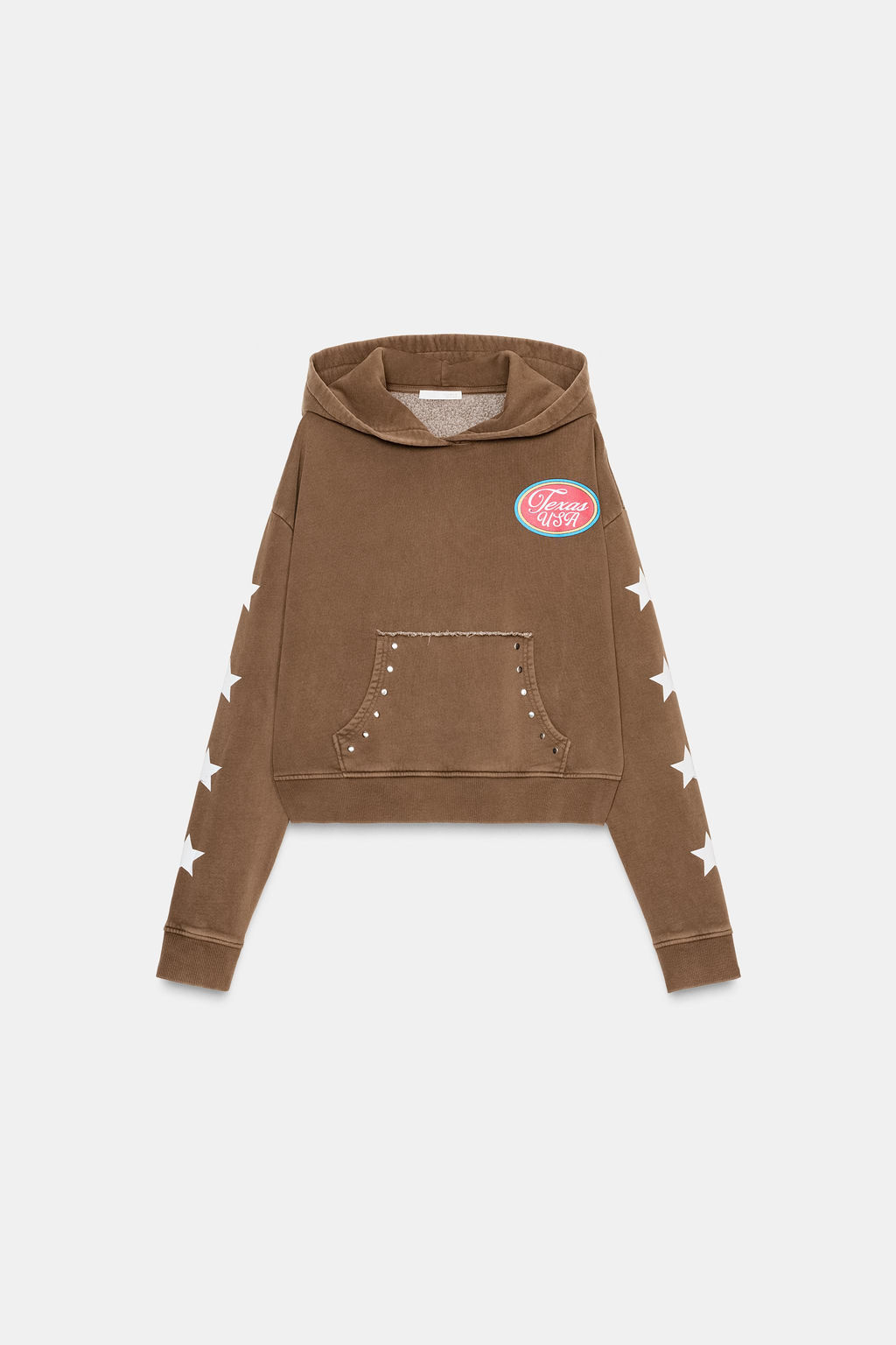 SLOGAN PRINT HOODIE - Zara фото 7