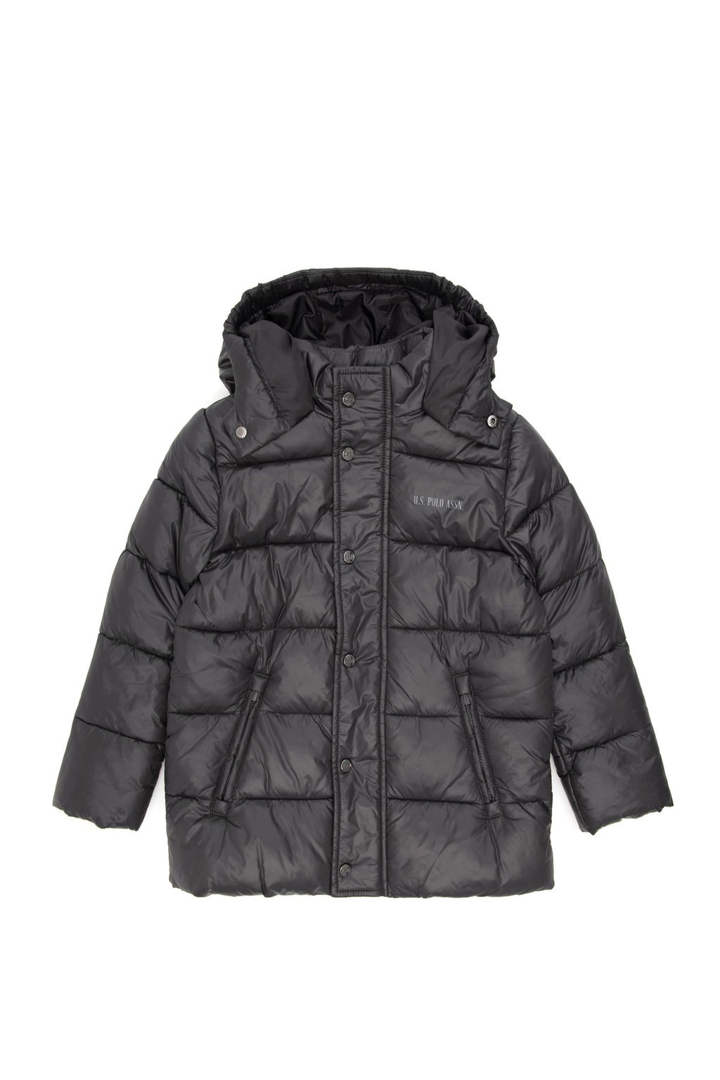 Пальто для мальчика антрацитового цвета Неожиданная скидка в корзине