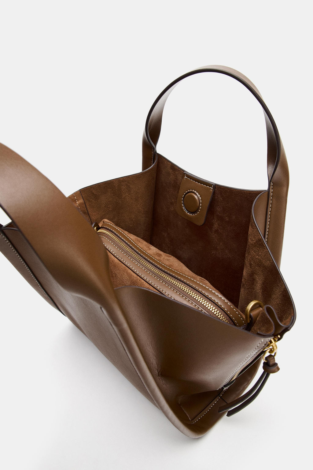 BOLSO CITY BANDOLERA / Marr?n - Zara фото 6