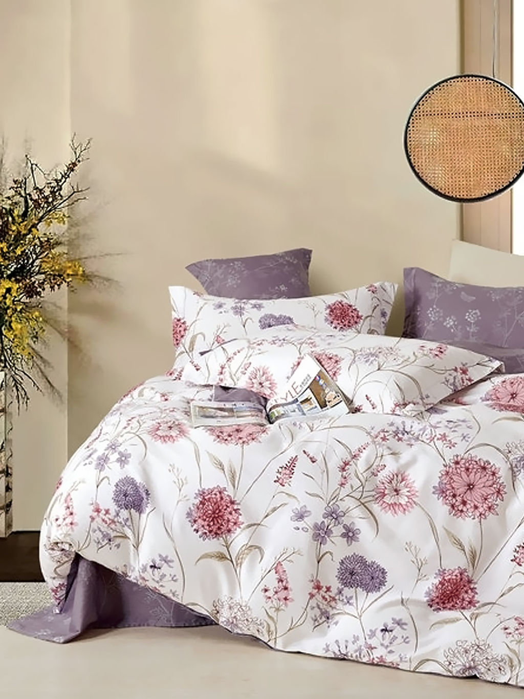 Постельное белье сатин элит на молнии - Нежный сон Евро Мини (нав.70х70)