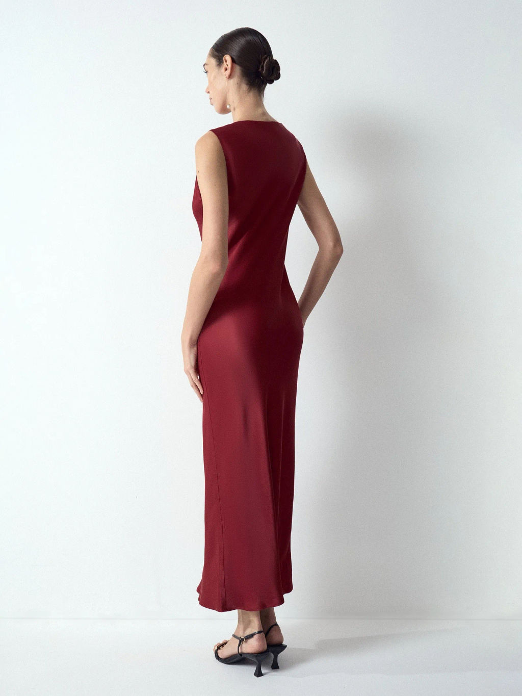 EMKA // Платье макси из 100% вискозы  фото 4