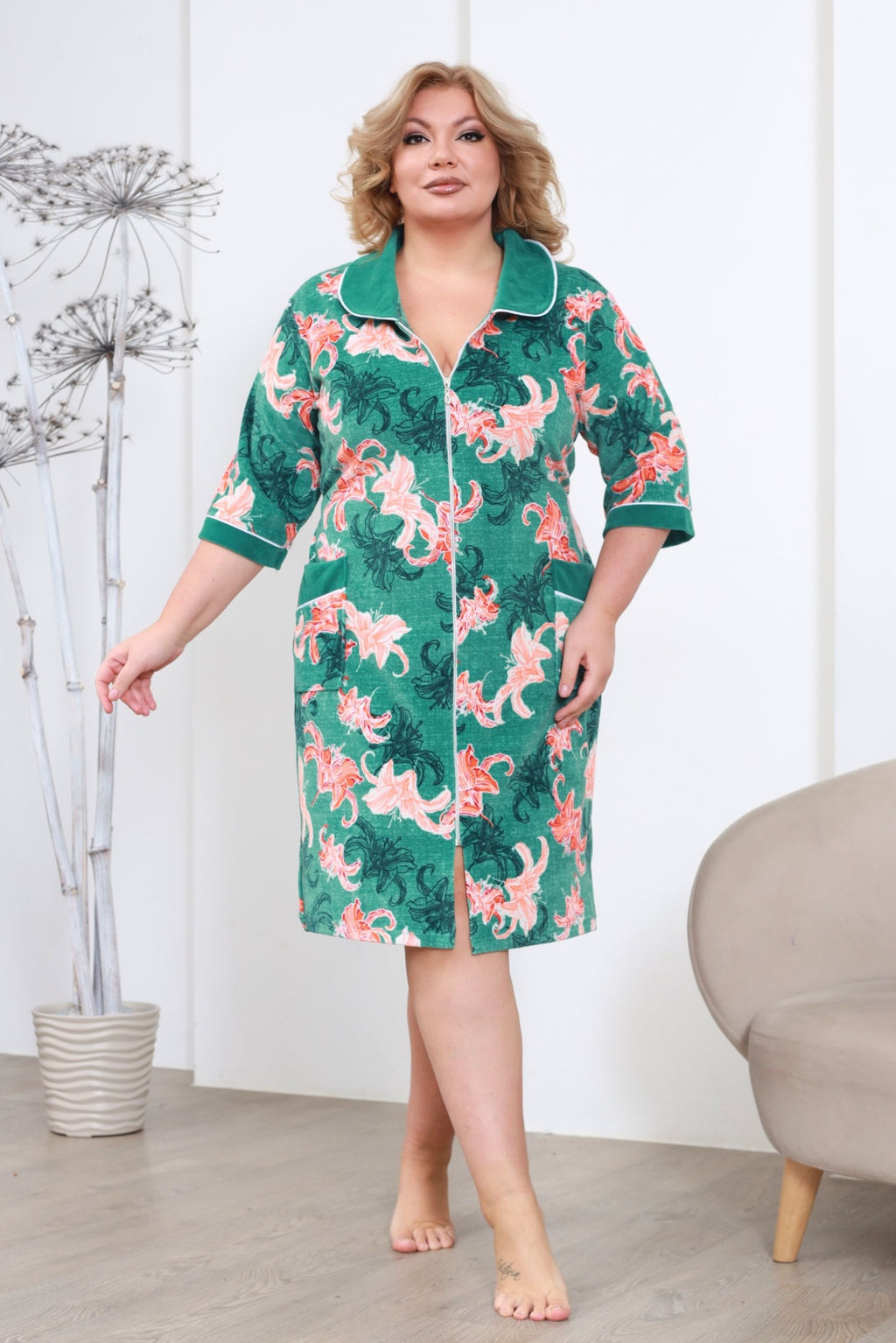 Халат-11651 - Lady maria фото 4