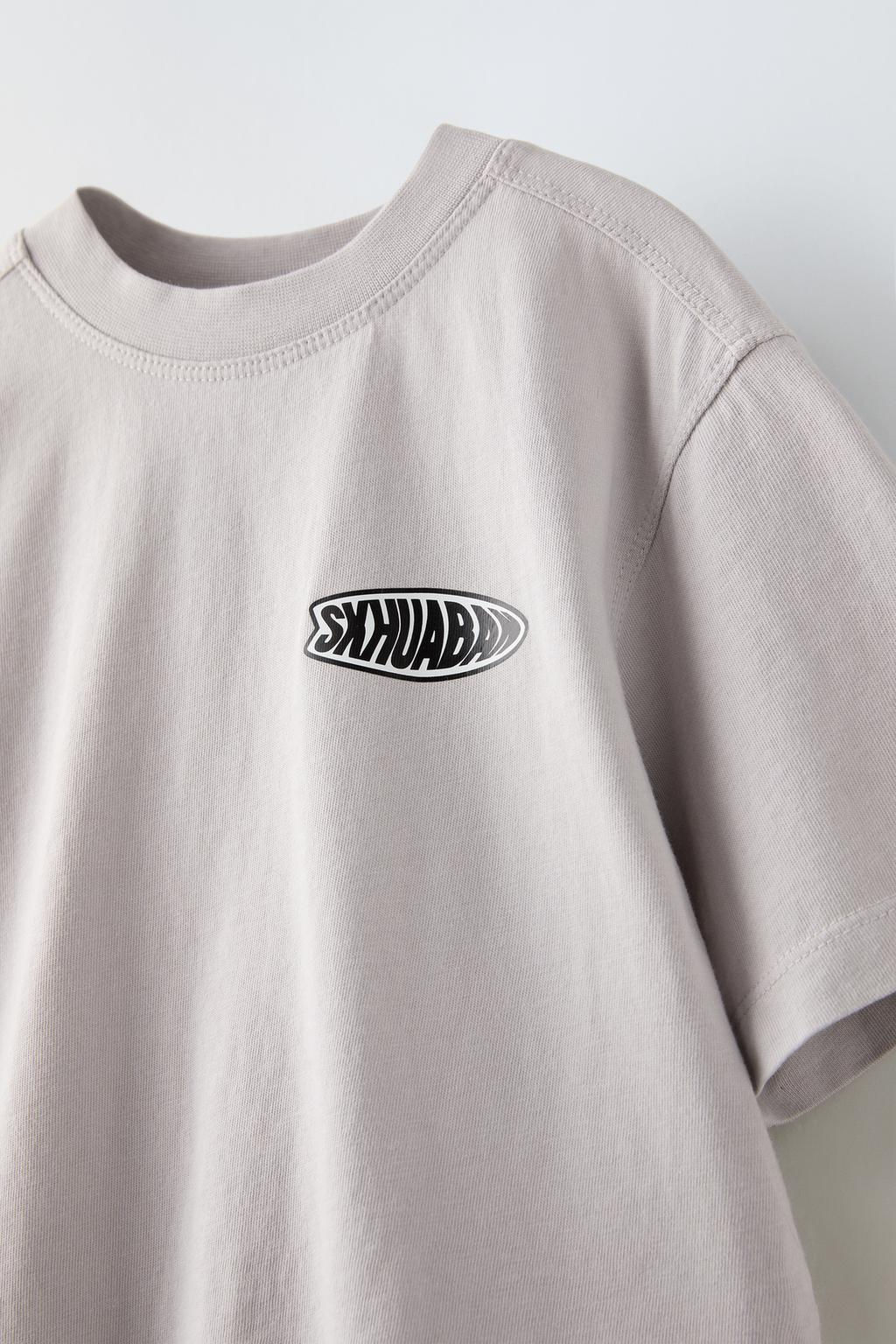 GARMENT DYE T-SHIRT VE BERMUDA SORT TAKIM - Zara фото 47