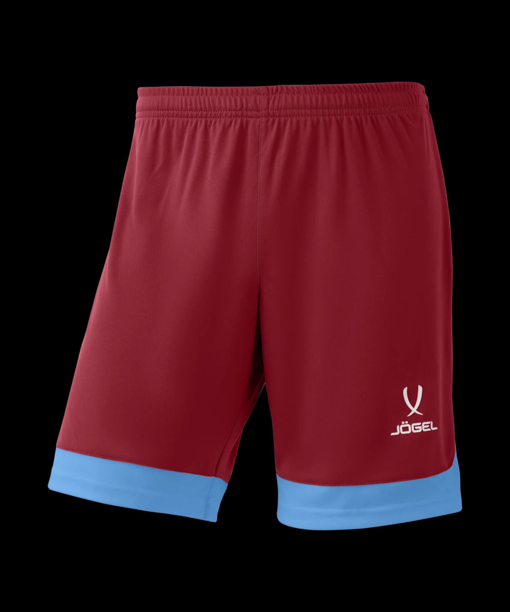 Шорты игровые JOGEL DIVISION PerFormDRY Union Shorts, гранатовый/голубой/белый фото 2