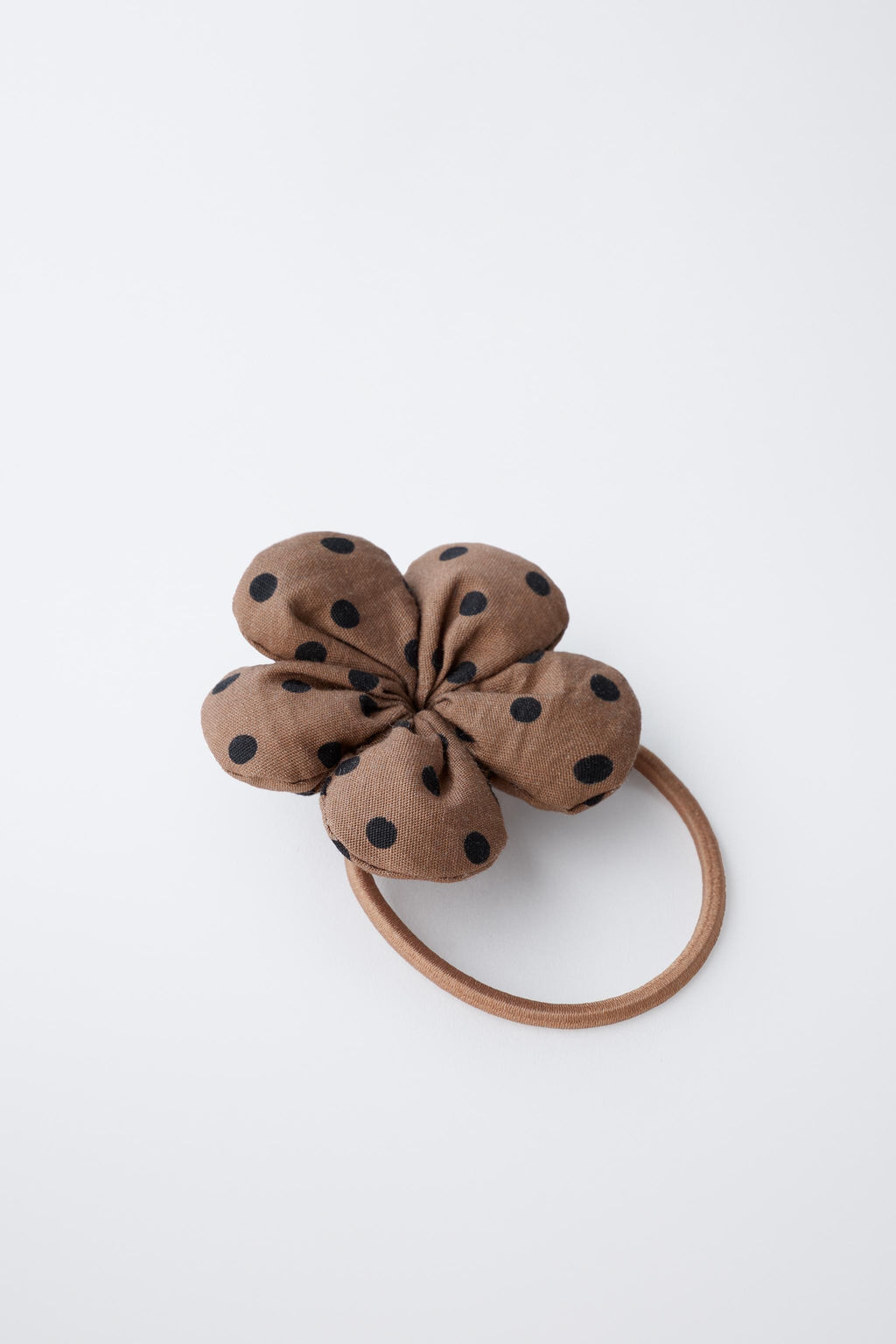 TWO-PACK OF POLKA DOT FLORAL SCRUNCHIES - Zara фото 2
