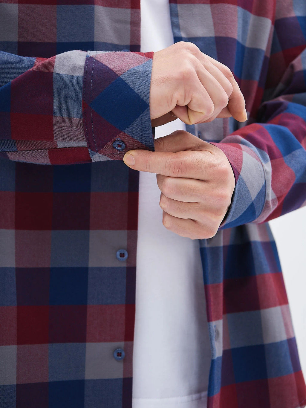 Сорочка мужская длинный рукав GREG S265/219/0945/1