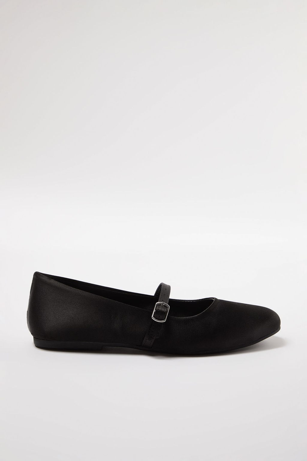 Trendyol Shoes Siyah Saten Mary Jane Bantl? Badem Burun Kad?n Babet TAKAW25BE00005 - Trendyolmilla фото 11