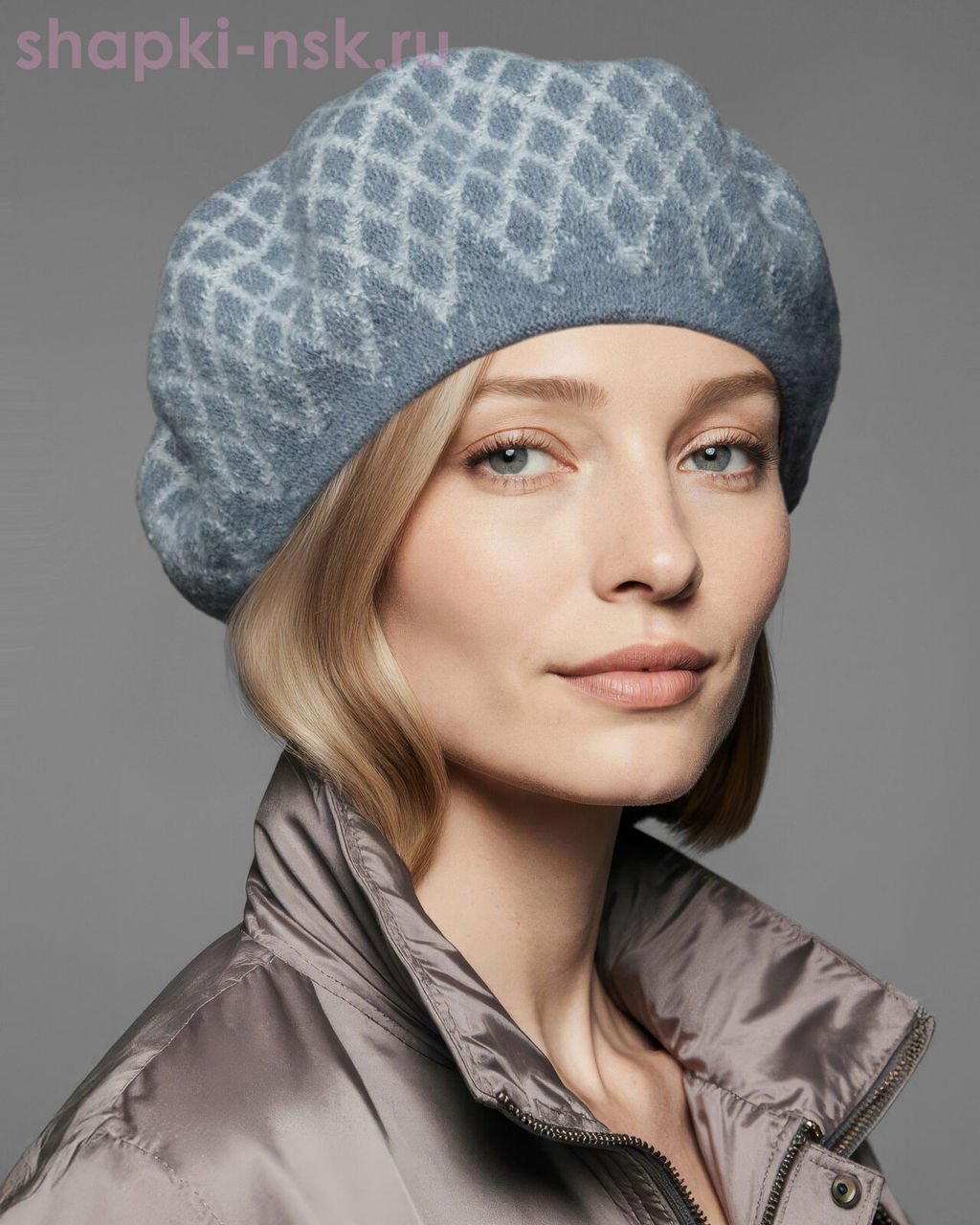 514 Берет женский флис (56-58)