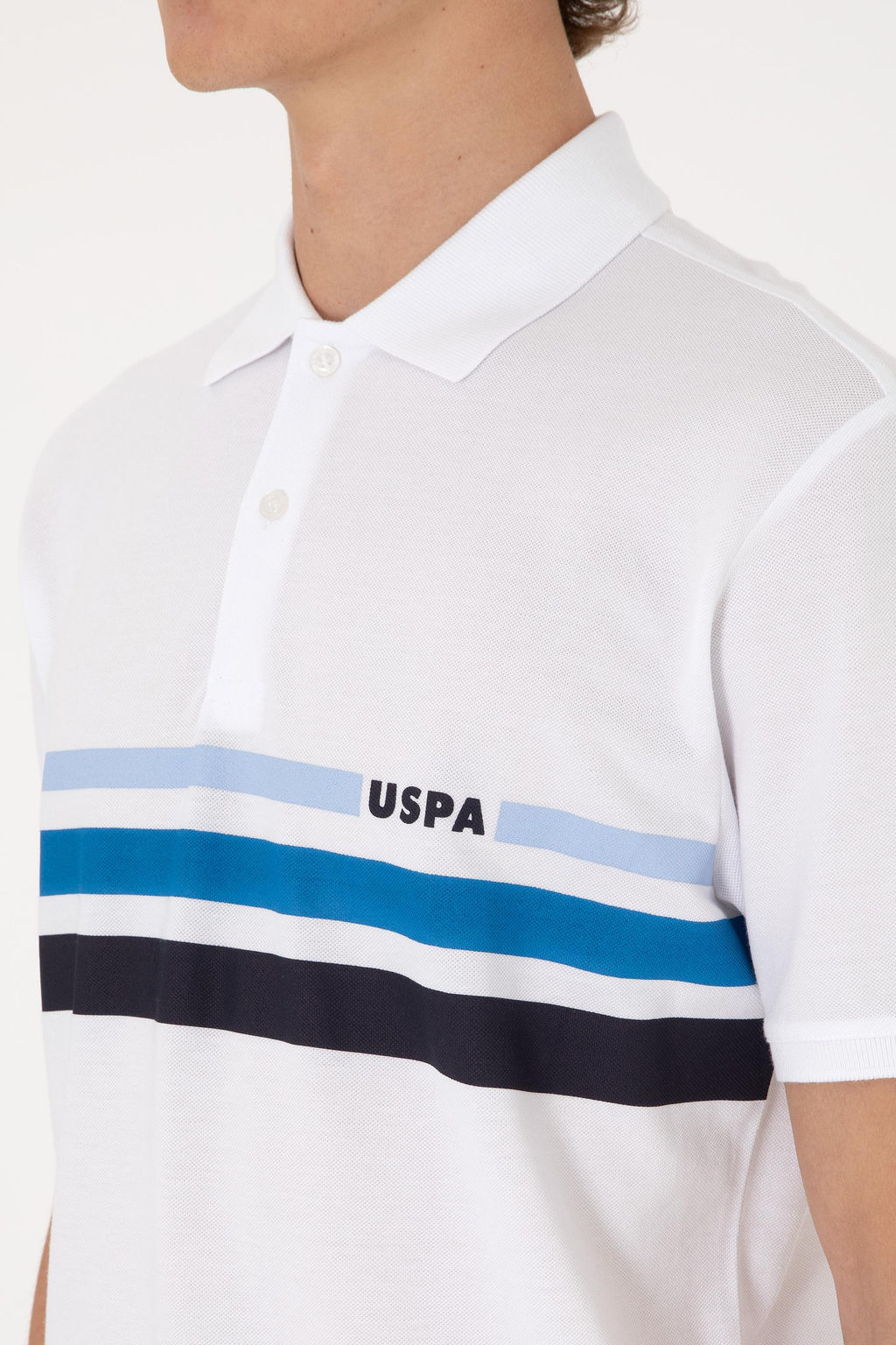 Erkek Regular Fit Polo Yaka Beyaz Ti__rt Sepette S_rpriz _ndirim - U.s. polo assn фото 7