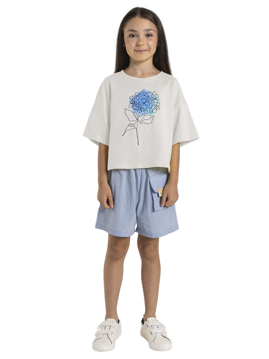 Шорты для девочки О56925 - Карамелли фото 12