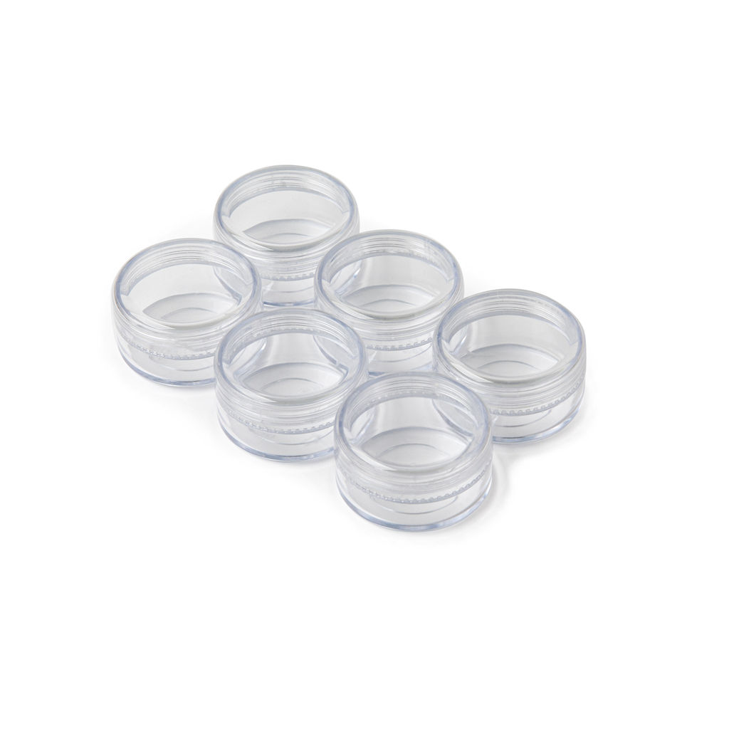 Gamma Туба T-057 пластик d 3.9 см x 2.1 см 6 шт прозрачная