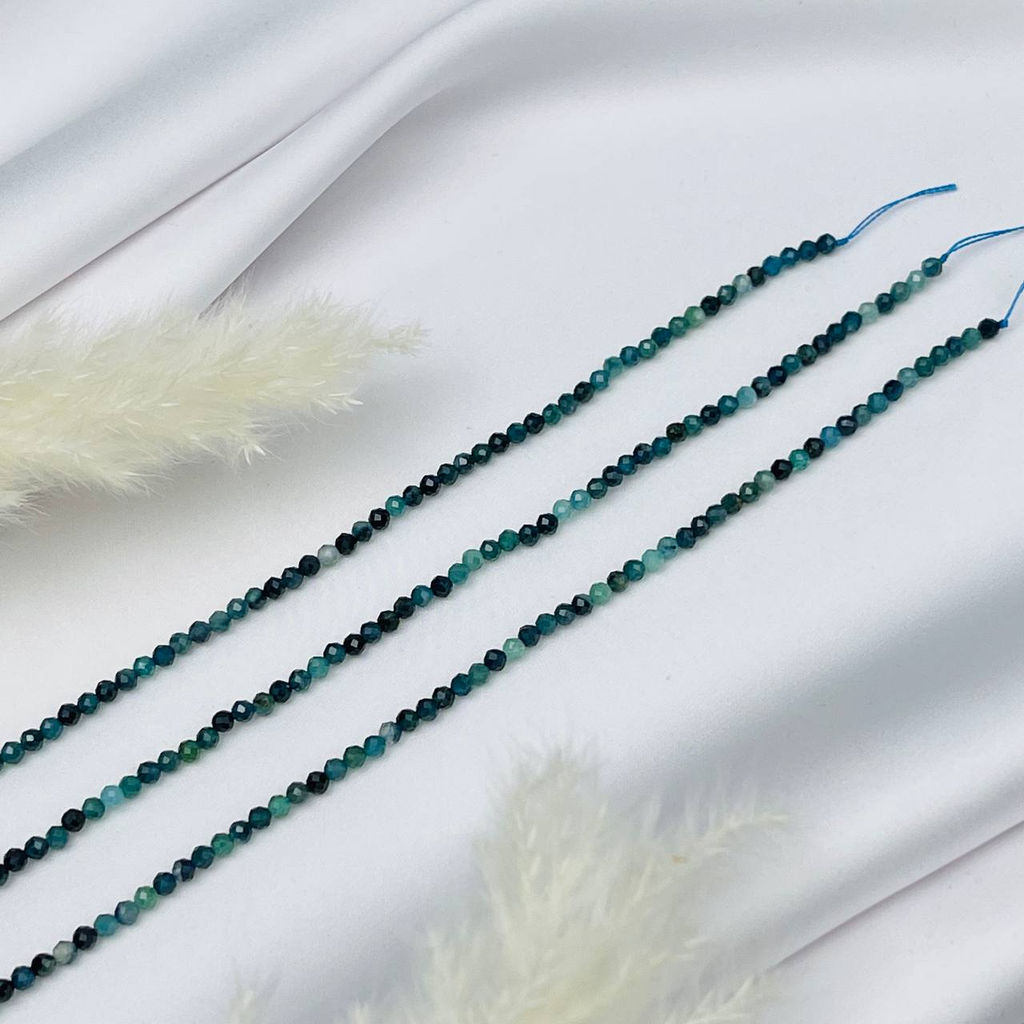 Бусины для украшений из синего Турмалина