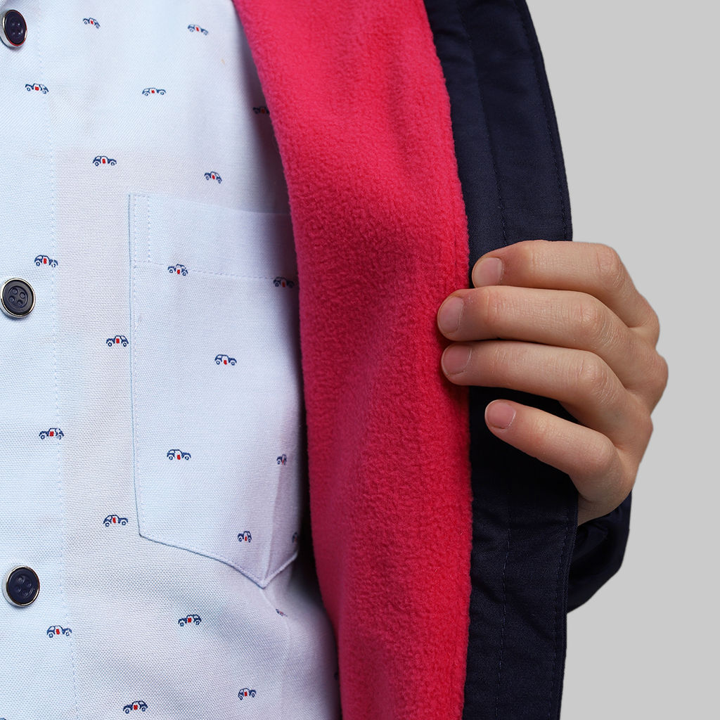 RODOS Куртка для девочки мембрана демисезон М-196 (Куртка) Тёмно-синий