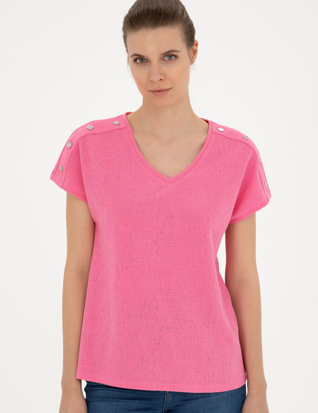 Pembe Regular Fit Ti__rt