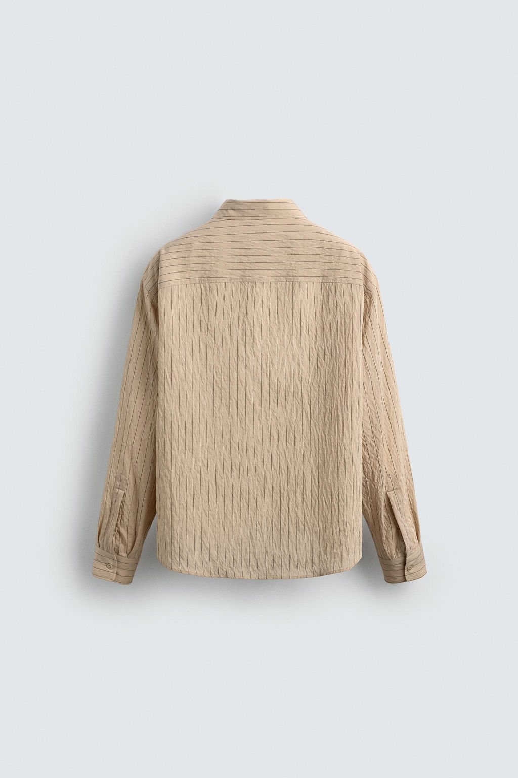 STRIPED FLOWING SHIRT - Zara фото 7