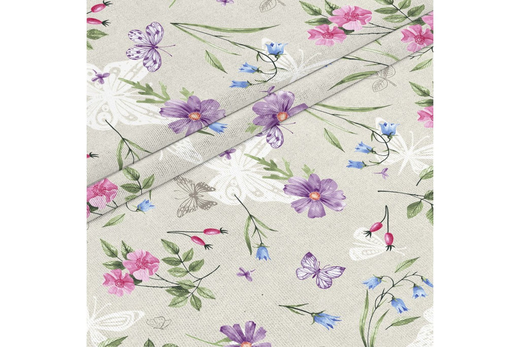 Скатерть из рогожки Хлопок 100 % 500131-1 тдл - Наталья-текстиль фото 2