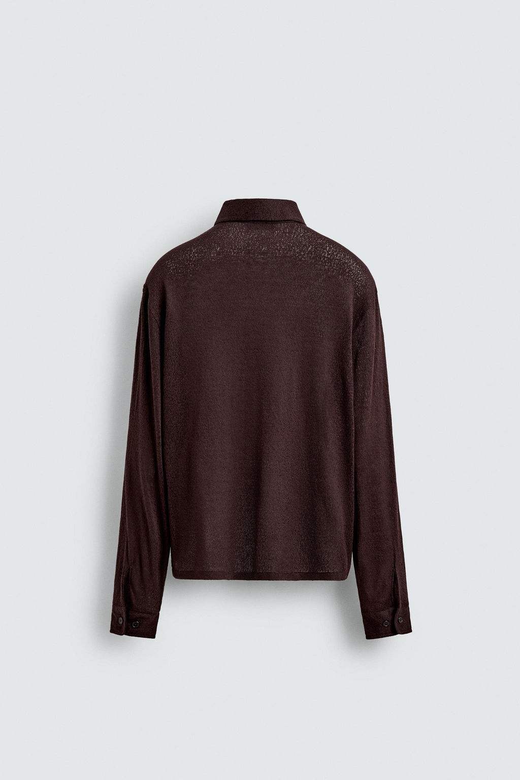 TEXTURED JACQUARD SHIRT - Zara фото 9