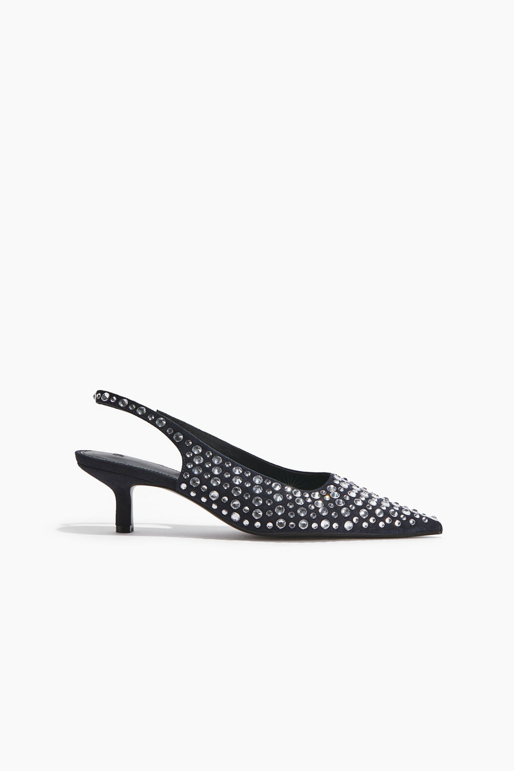 Salones destalonados con strass