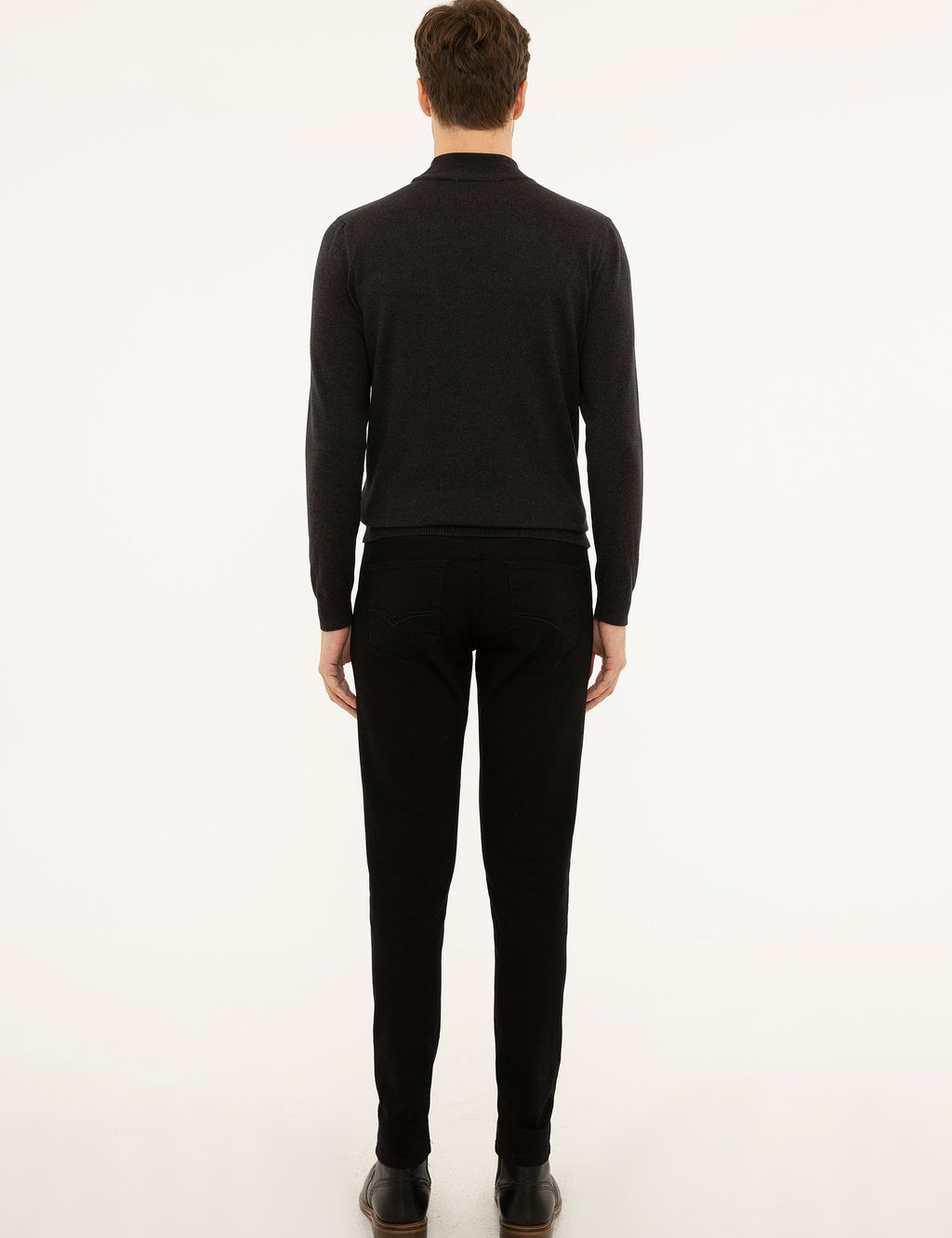 Koyu Gri Slim Fit Jean Pantolon - Cacharel фото 3