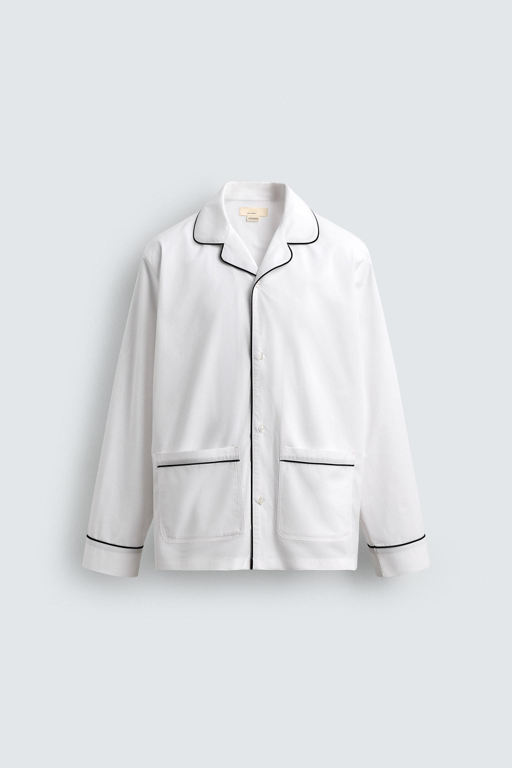 LIMITED EDITION PYJAMA SET WITH CONTRAST PIPING - Zara фото 9