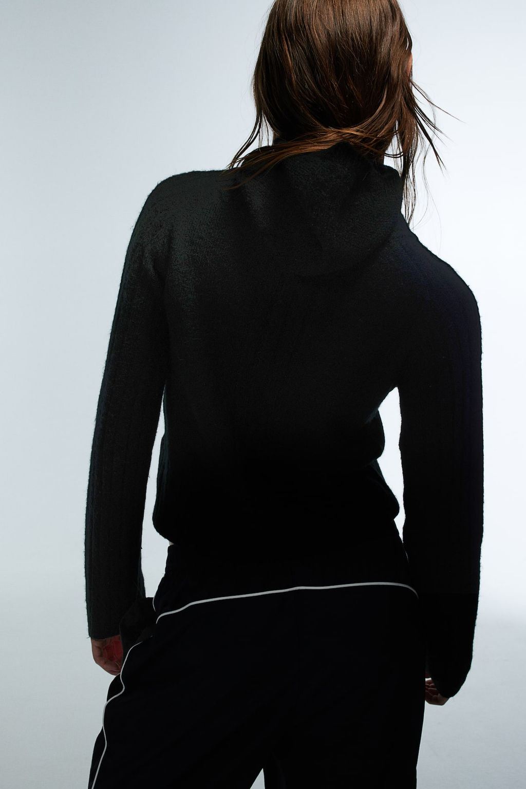 Jersey de punto con capucha pasamontanas - H&m фото 4