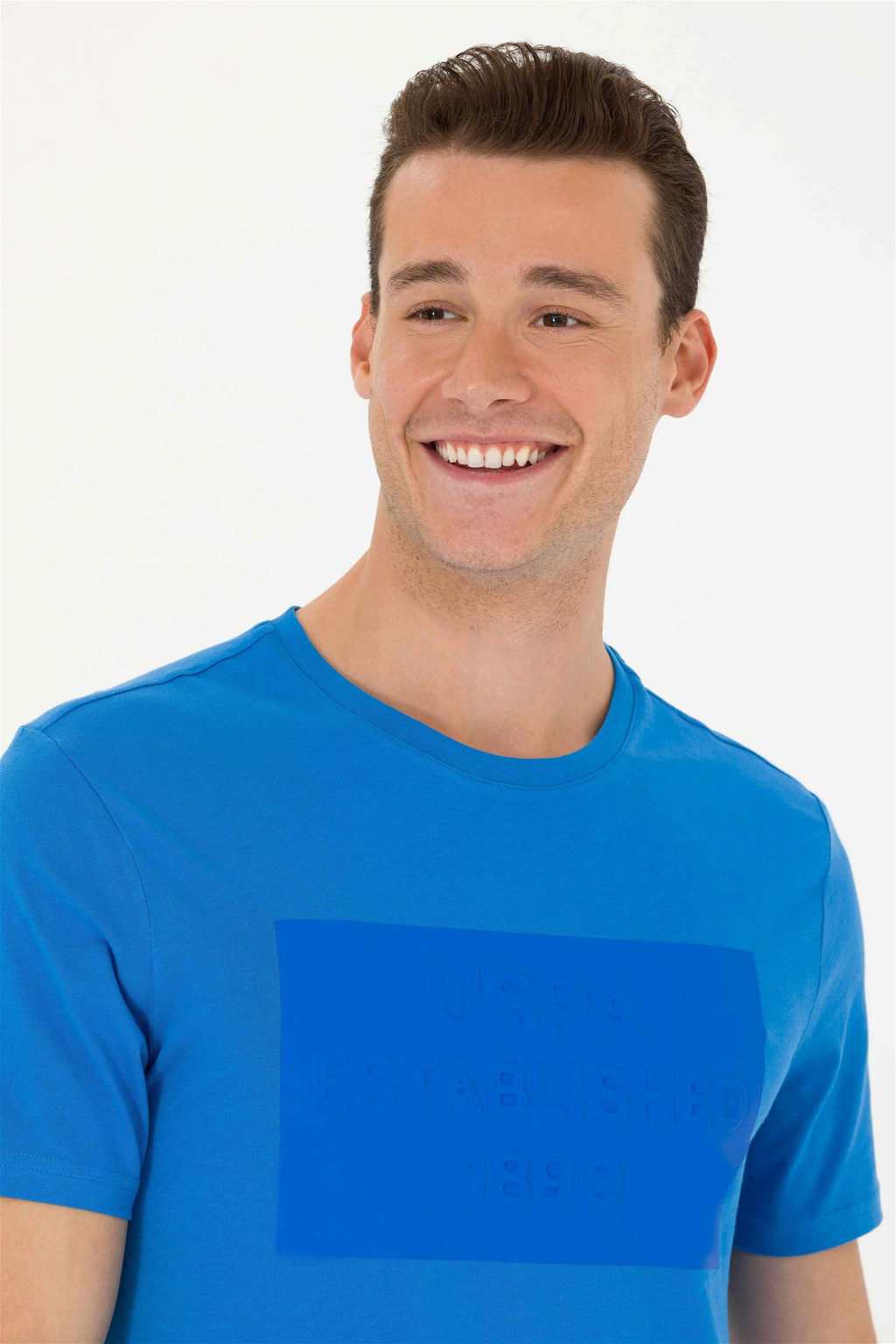 U. S. Polo Assn Мужская футболка Saks с круглым вырезом - U.s. polo assn фото 2