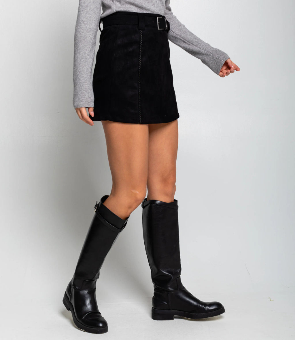 Юбка #КТ2862 (1), чёрный - Dommod фото 3