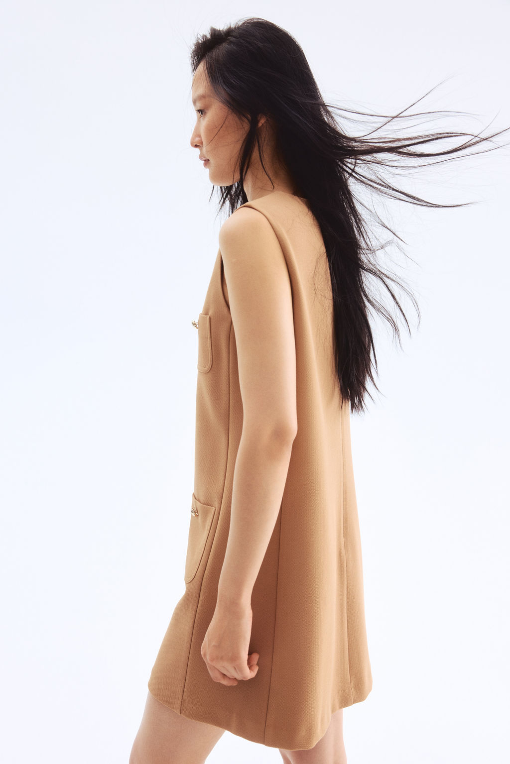 Vestido recto con bolsillos - H&m фото 6