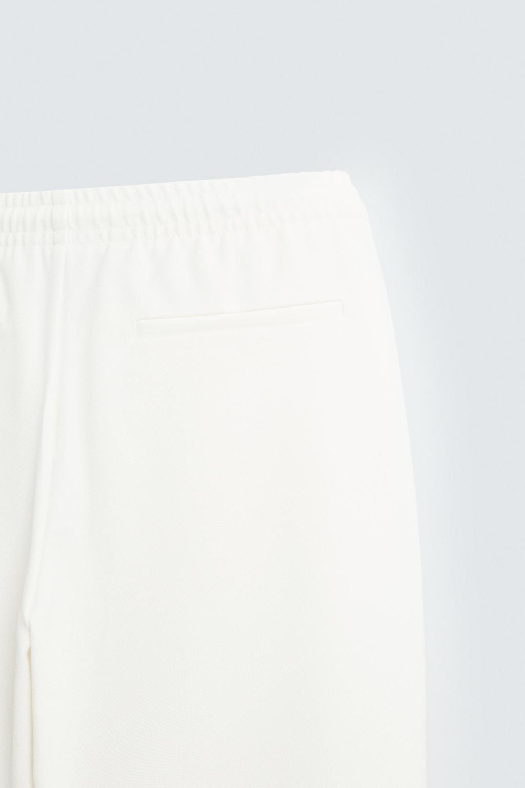 EASY CARE JOGGER WAIST TROUSERS - Zara фото 58