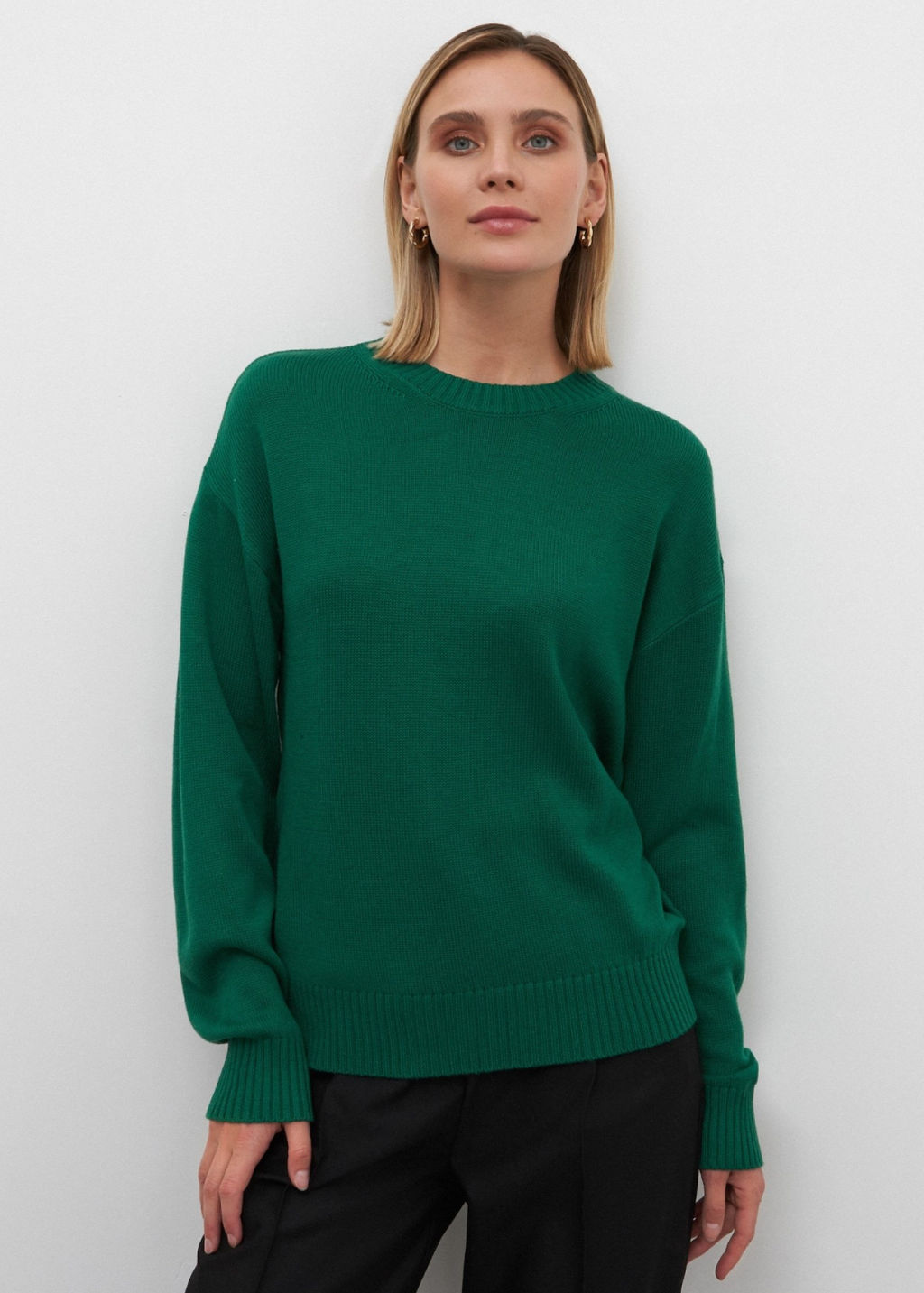 Conso/KJL 220614 - green Джемпер женский