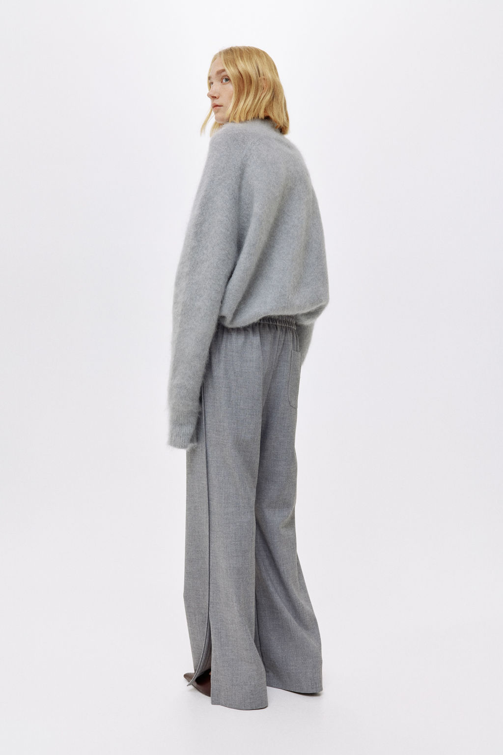 Jersey en mezcla de mohair con cuello perkins - H&m фото 5